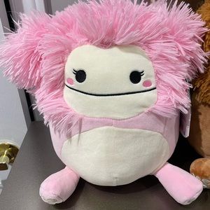 Brina the Bigfoot 8” squishmallow! Brand new with tags!
